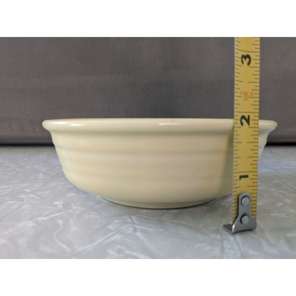 Vintage Fiesta Fiestaware Classic 5 5/8 Inch Small Bowl 15oz Post 1986 Yellow - Picture 6 of 7